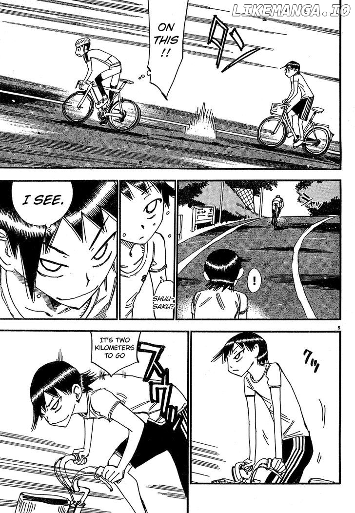 Yowamushi Pedal Chapter 154.2 - page 5