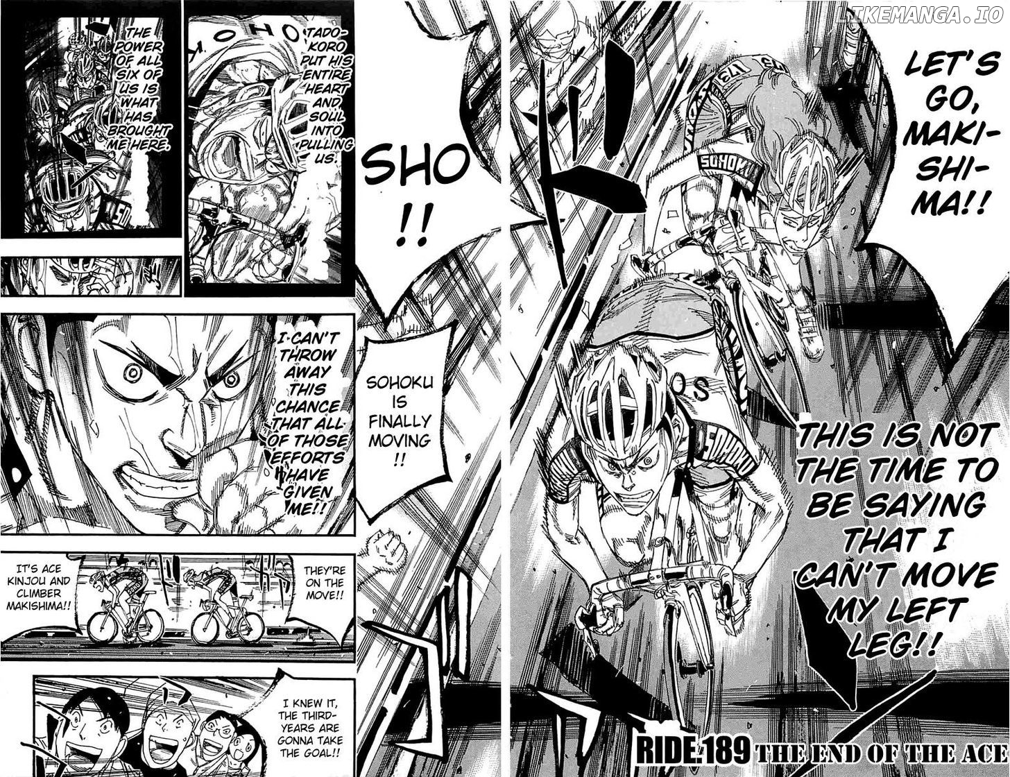 Yowamushi Pedal Chapter 189 - page 2
