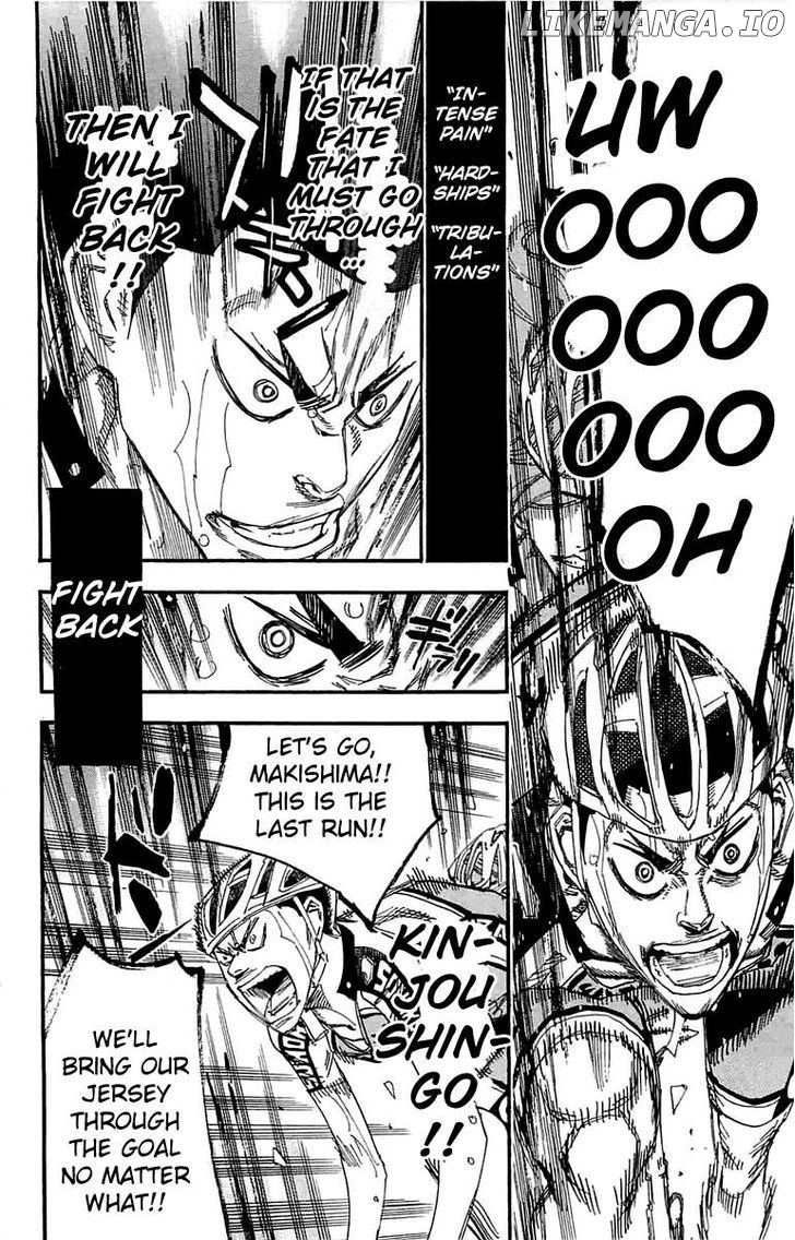Yowamushi Pedal Chapter 189 - page 3
