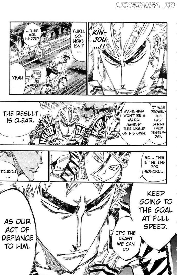 Yowamushi Pedal Chapter 189 - page 9
