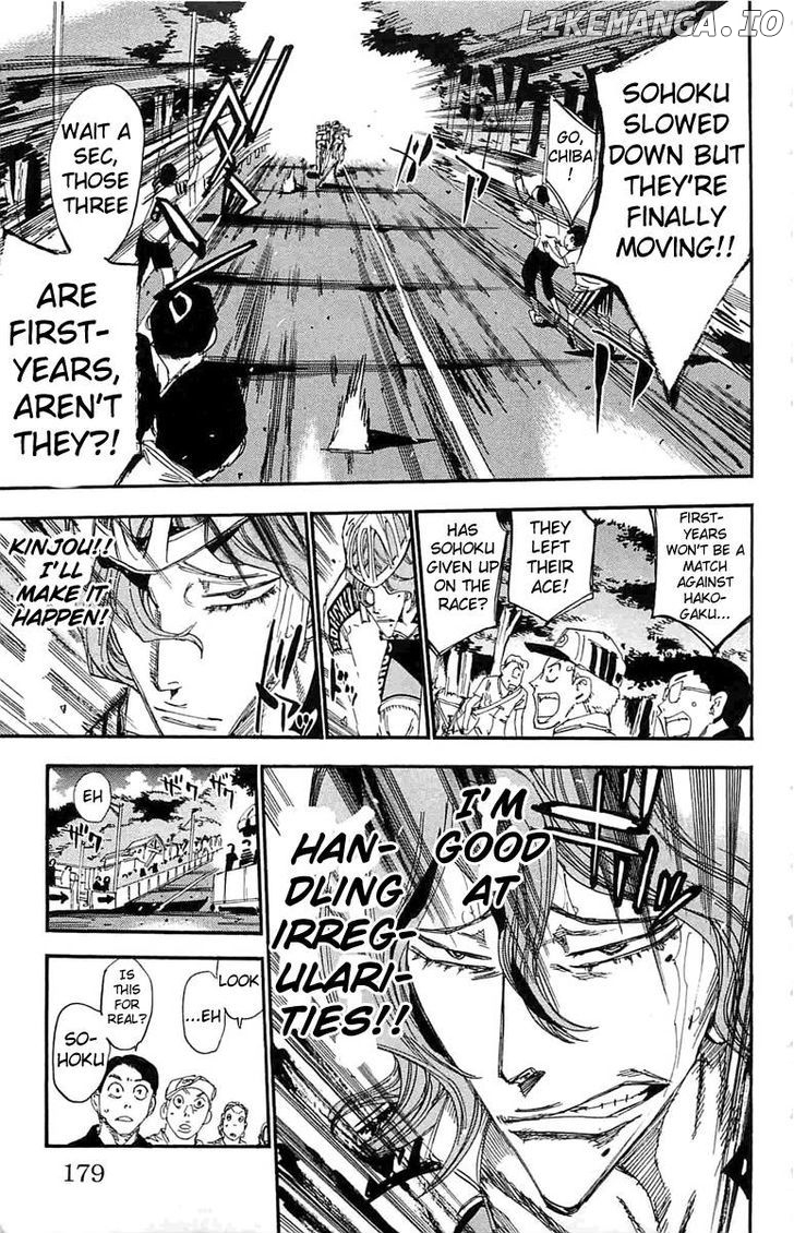 Yowamushi Pedal Chapter 190 - page 11