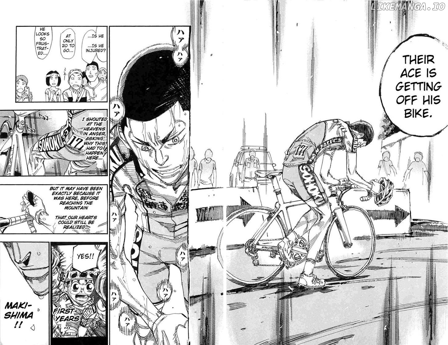 Yowamushi Pedal Chapter 190 - page 12