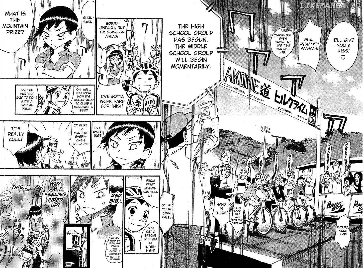 Yowamushi Pedal Chapter 154.3 - page 10
