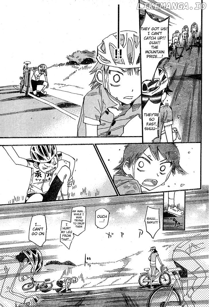 Yowamushi Pedal Chapter 154.3 - page 16