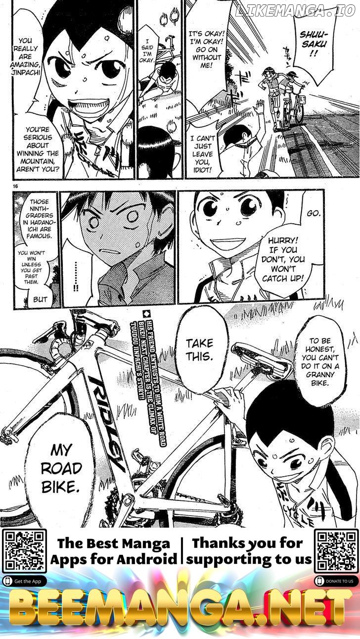 Yowamushi Pedal Chapter 154.3 - page 17