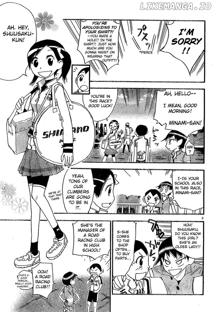Yowamushi Pedal Chapter 154.3 - page 5