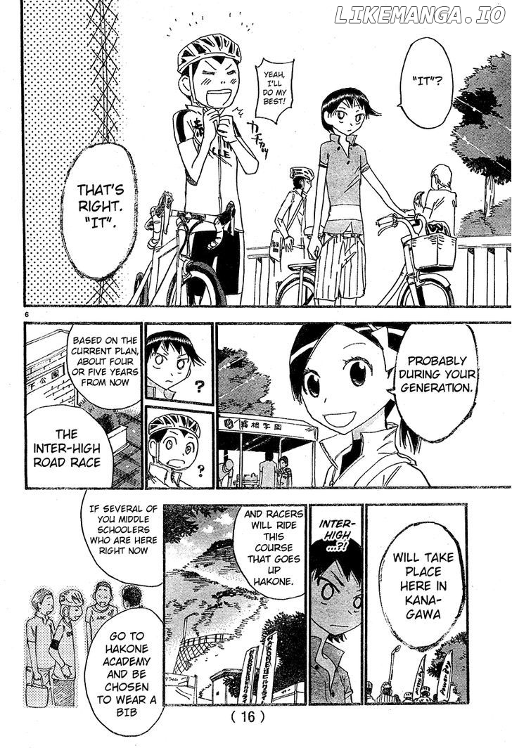 Yowamushi Pedal Chapter 154.3 - page 8