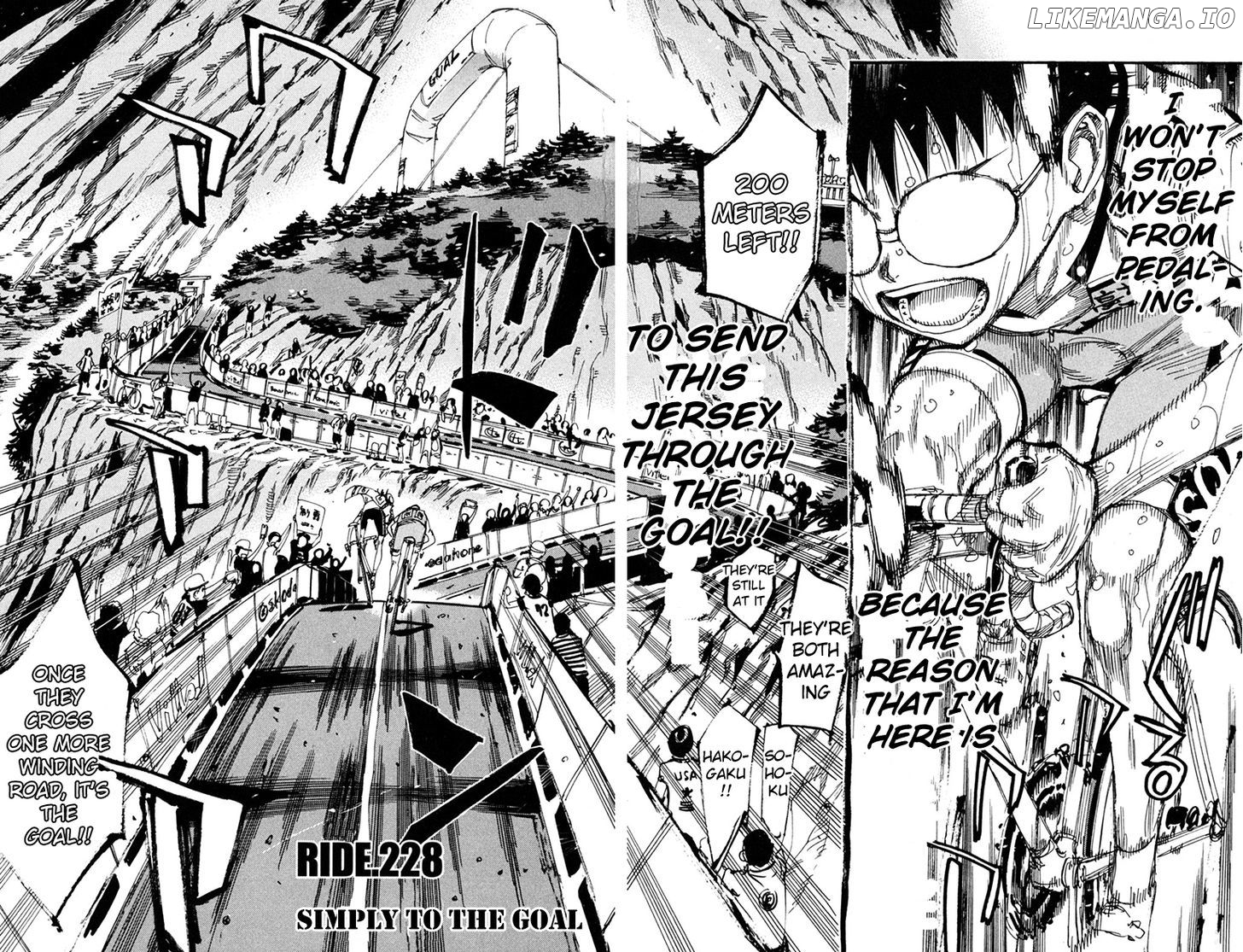 Yowamushi Pedal Chapter 228 - page 6
