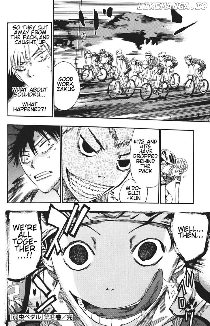 Yowamushi Pedal Chapter 119 - page 17