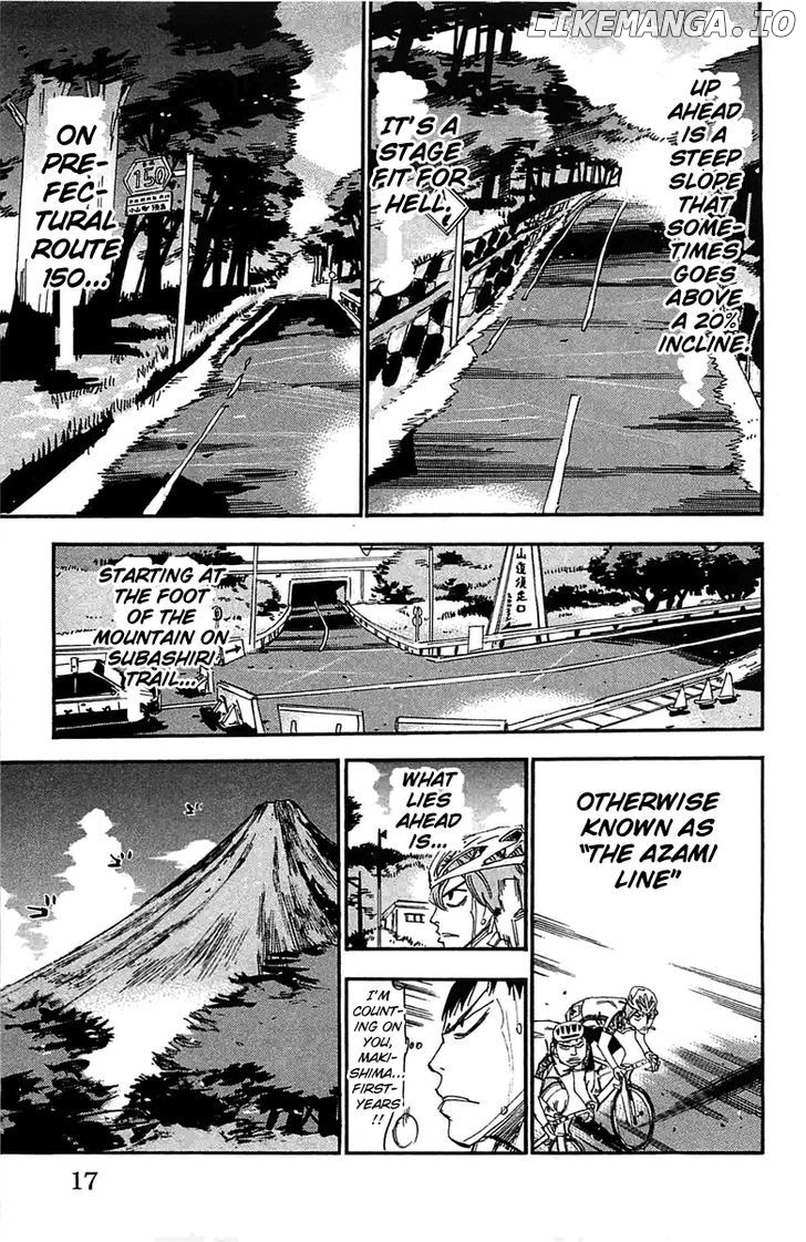 Yowamushi Pedal Chapter 191 - page 10