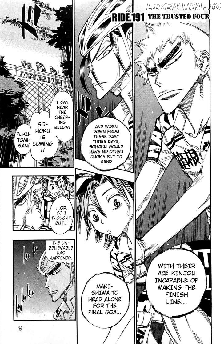 Yowamushi Pedal Chapter 191 - page 3