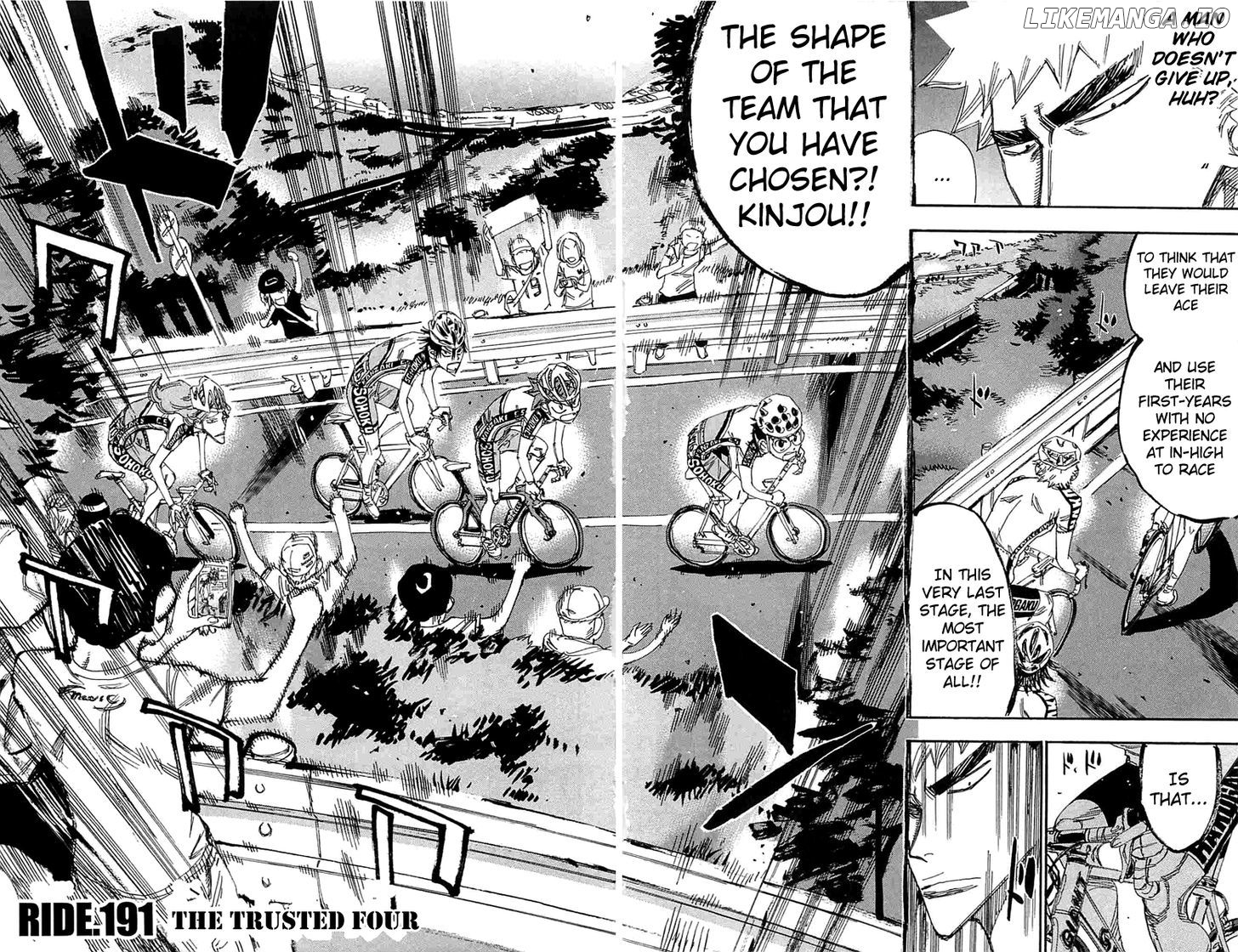 Yowamushi Pedal Chapter 191 - page 4