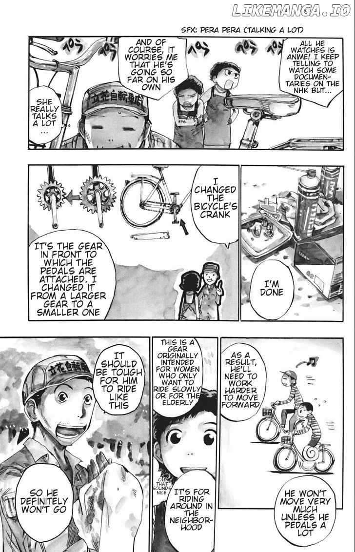Yowamushi Pedal Chapter 119.5 - page 3