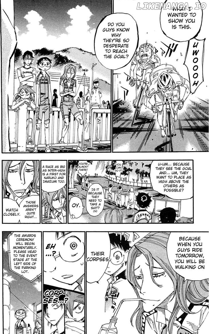 Yowamushi Pedal Chapter 155 - page 12