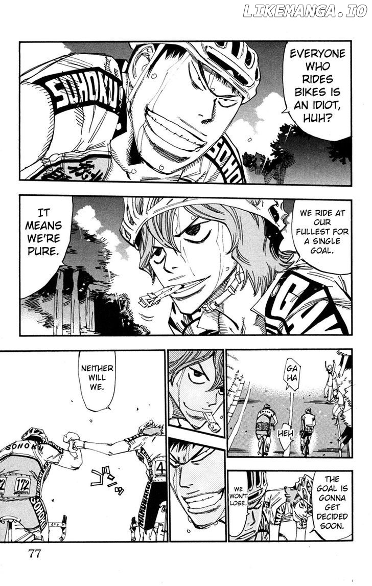 Yowamushi Pedal Chapter 229 - page 11