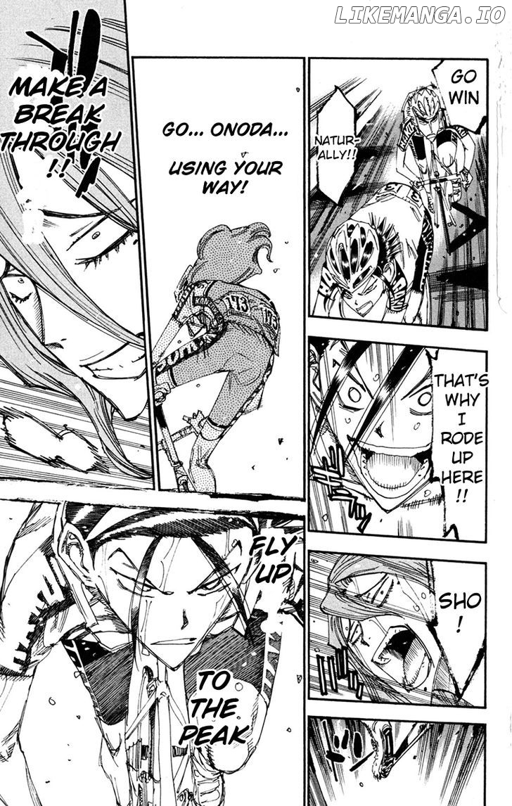 Yowamushi Pedal Chapter 229 - page 15