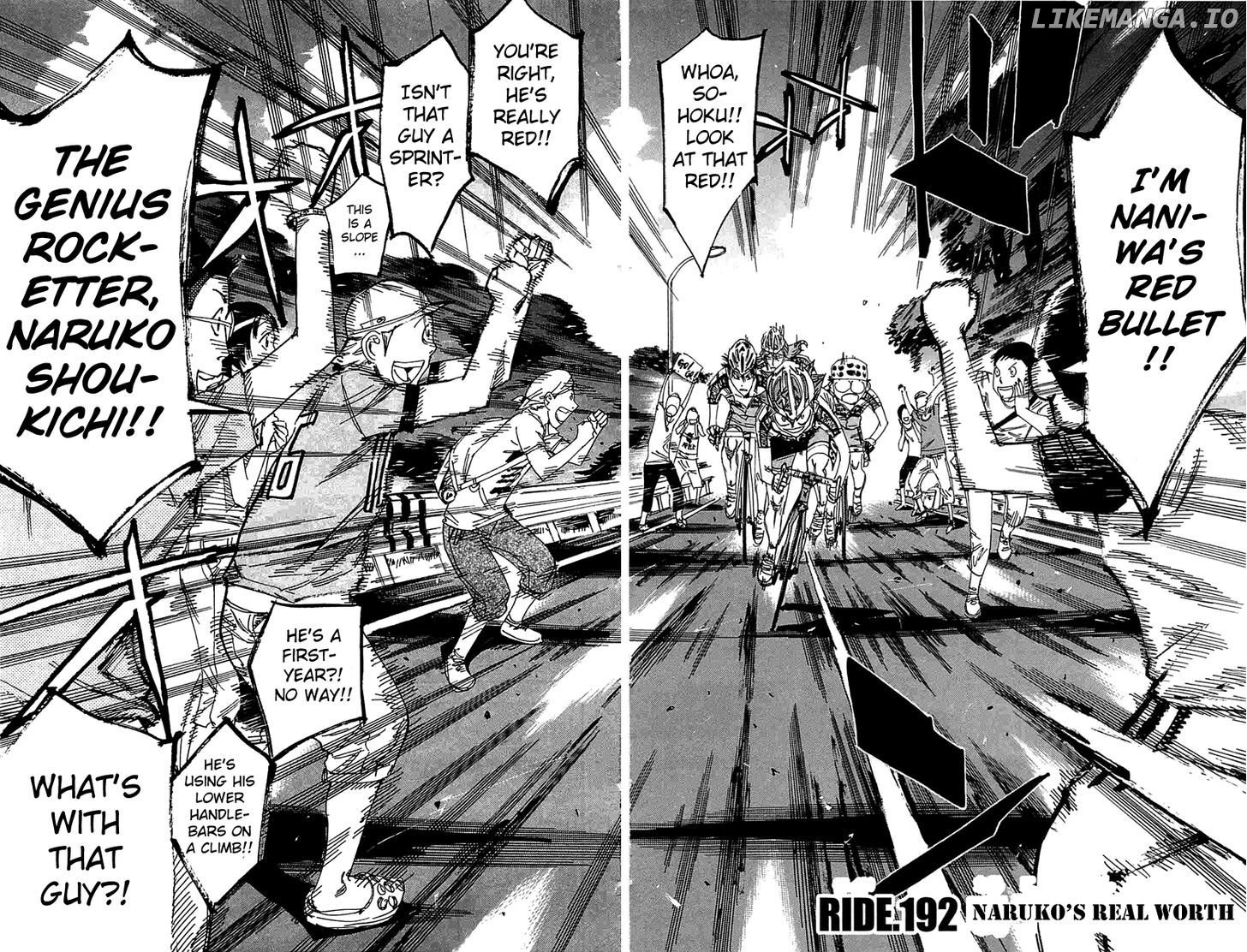 Yowamushi Pedal Chapter 192 - page 2