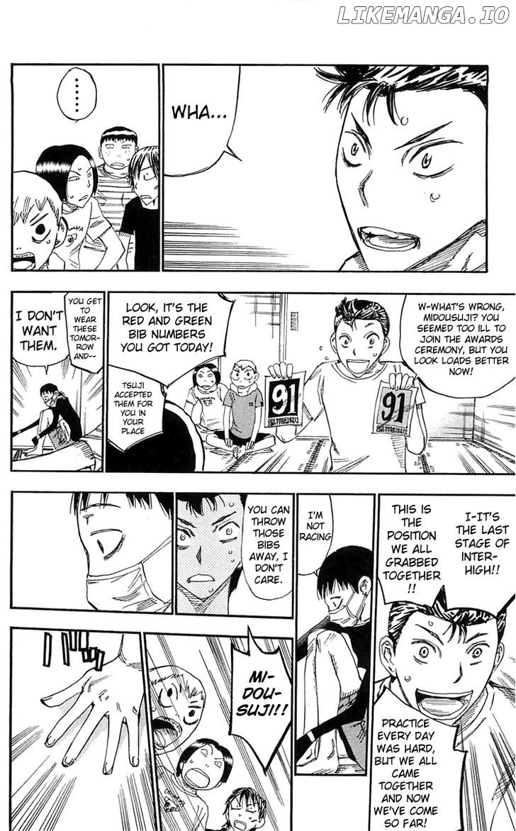 Yowamushi Pedal Chapter 156 - page 3