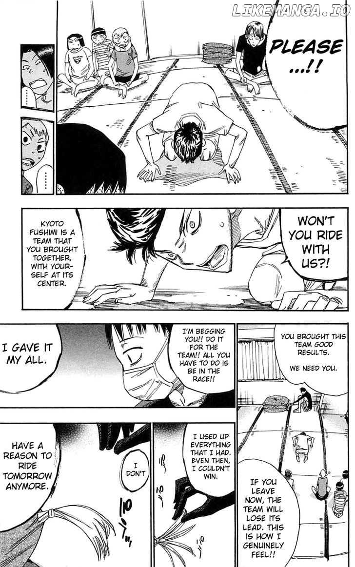 Yowamushi Pedal Chapter 156 - page 4