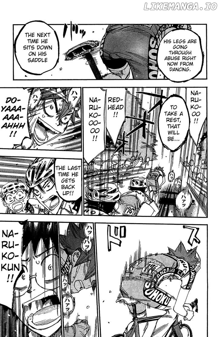 Yowamushi Pedal Chapter 193 - page 4