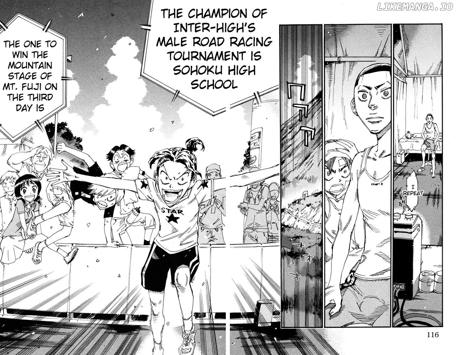 Yowamushi Pedal Chapter 231 - page 4