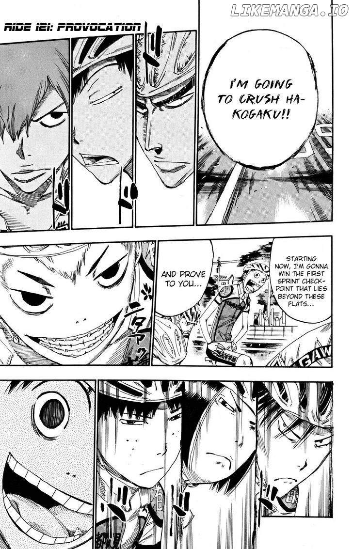 Yowamushi Pedal Chapter 121 - page 1