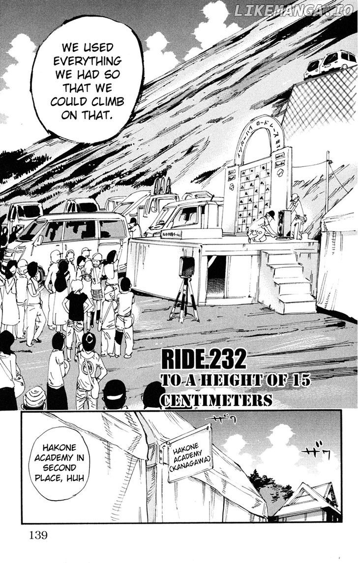Yowamushi Pedal Chapter 232 - page 5