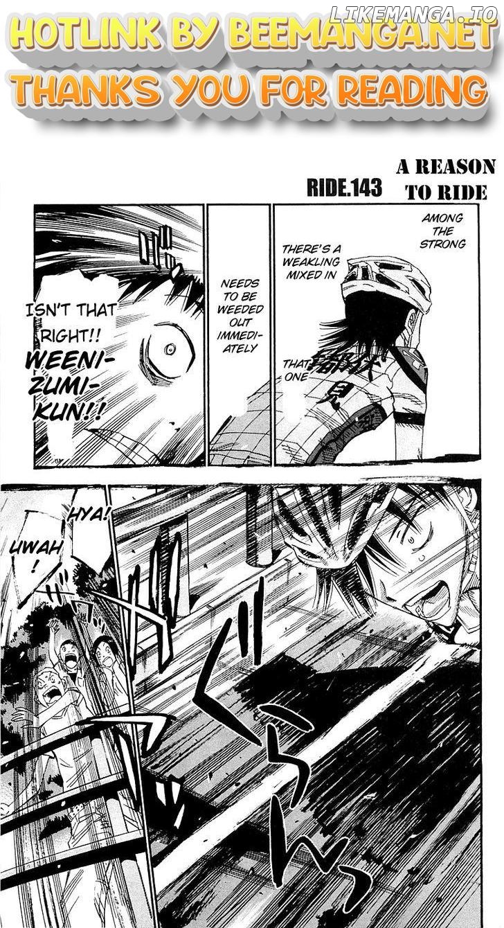 Yowamushi Pedal Chapter 143 - page 1