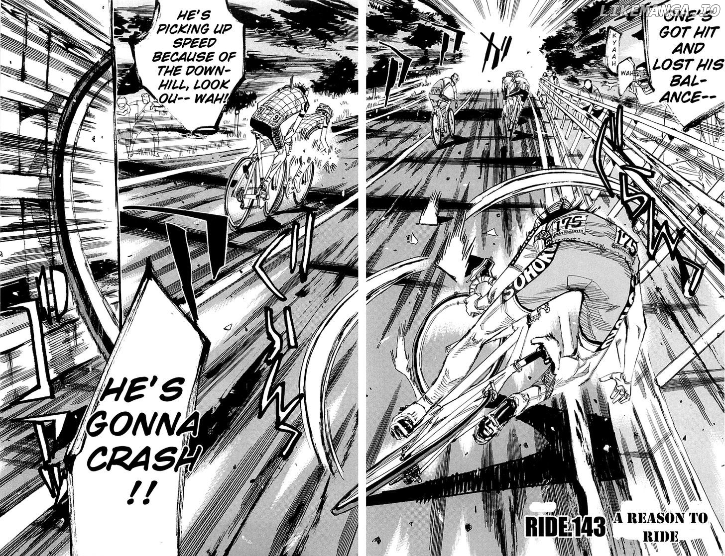 Yowamushi Pedal Chapter 143 - page 2