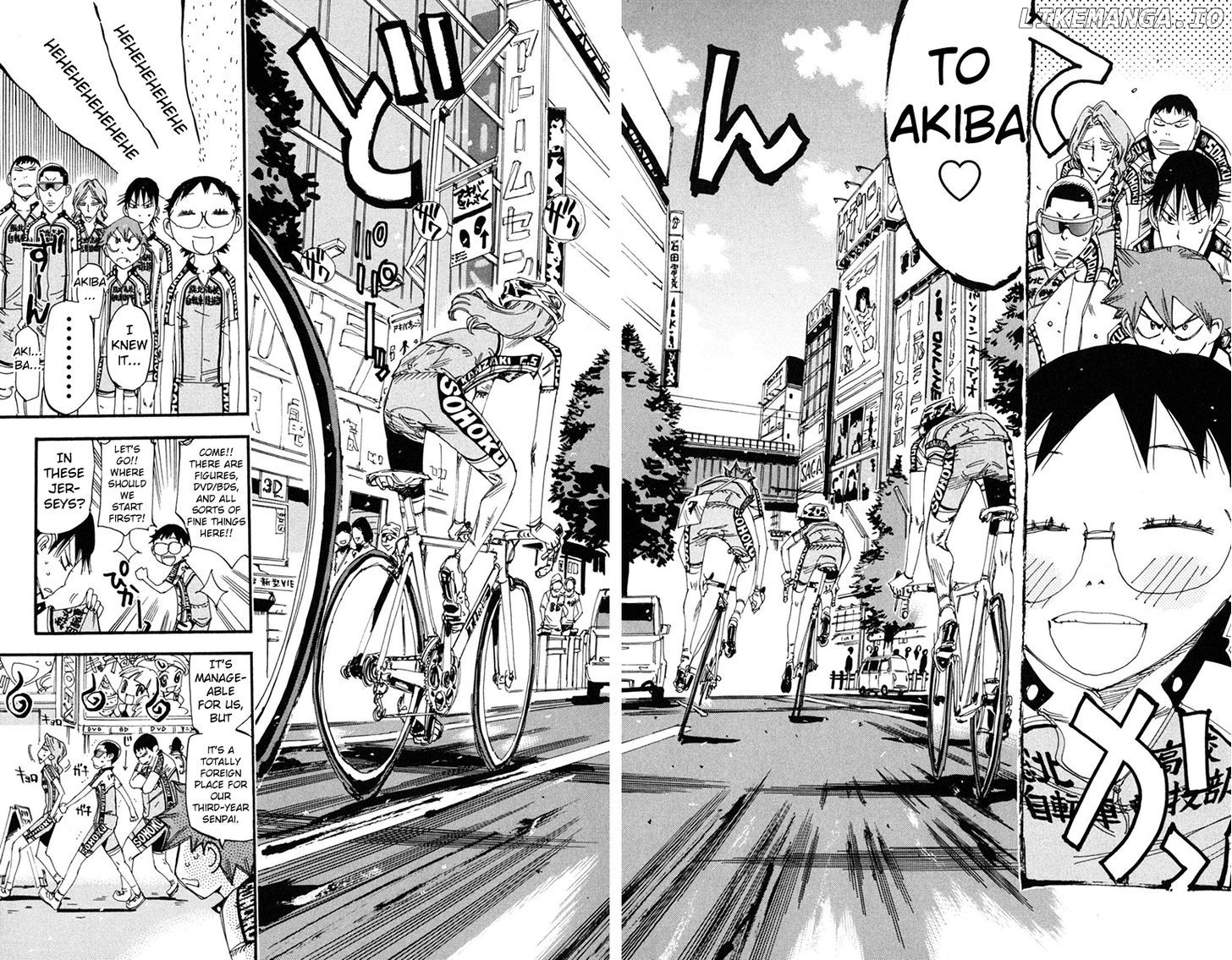 Yowamushi Pedal Chapter 233 - page 10