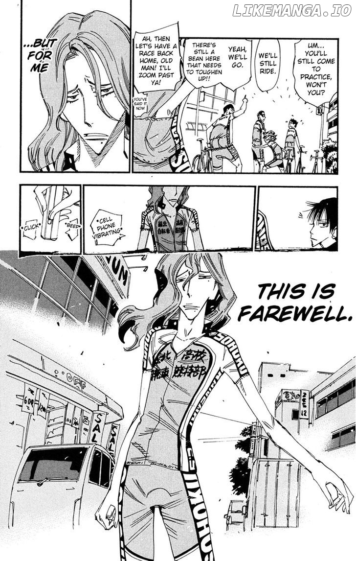 Yowamushi Pedal Chapter 233 - page 17