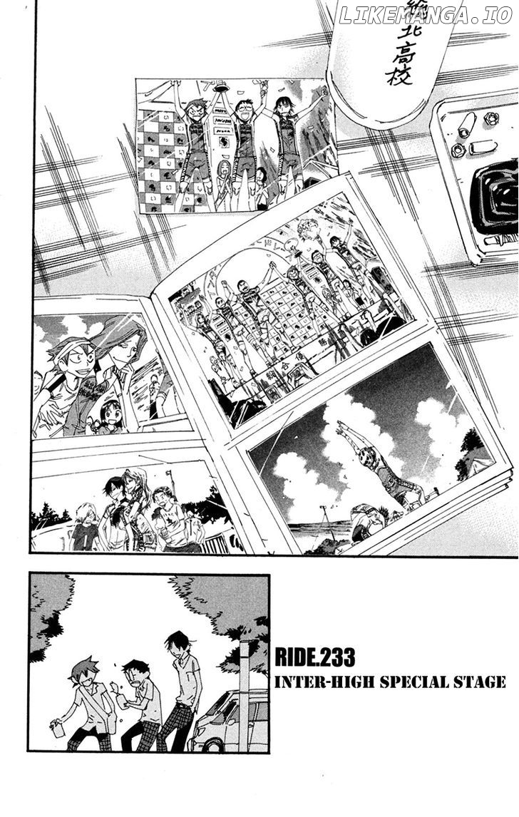 Yowamushi Pedal Chapter 233 - page 2
