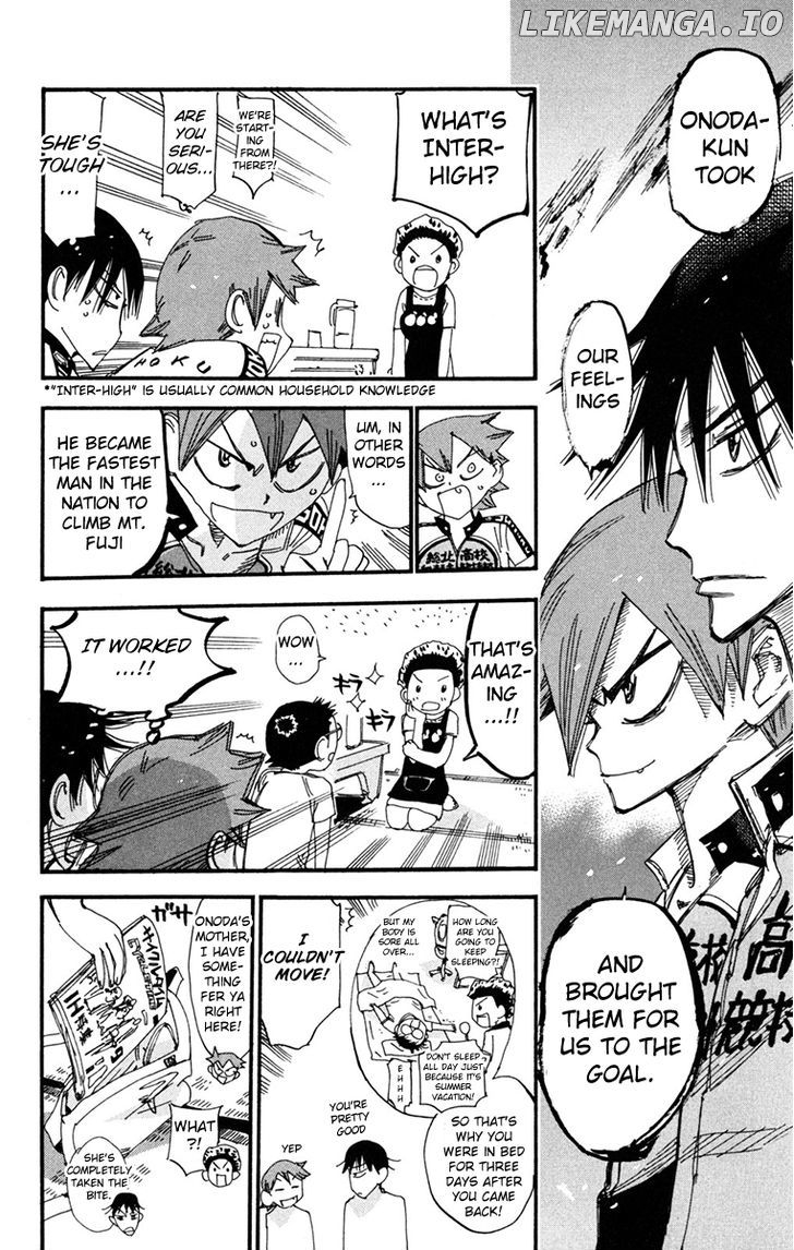 Yowamushi Pedal Chapter 233 - page 4