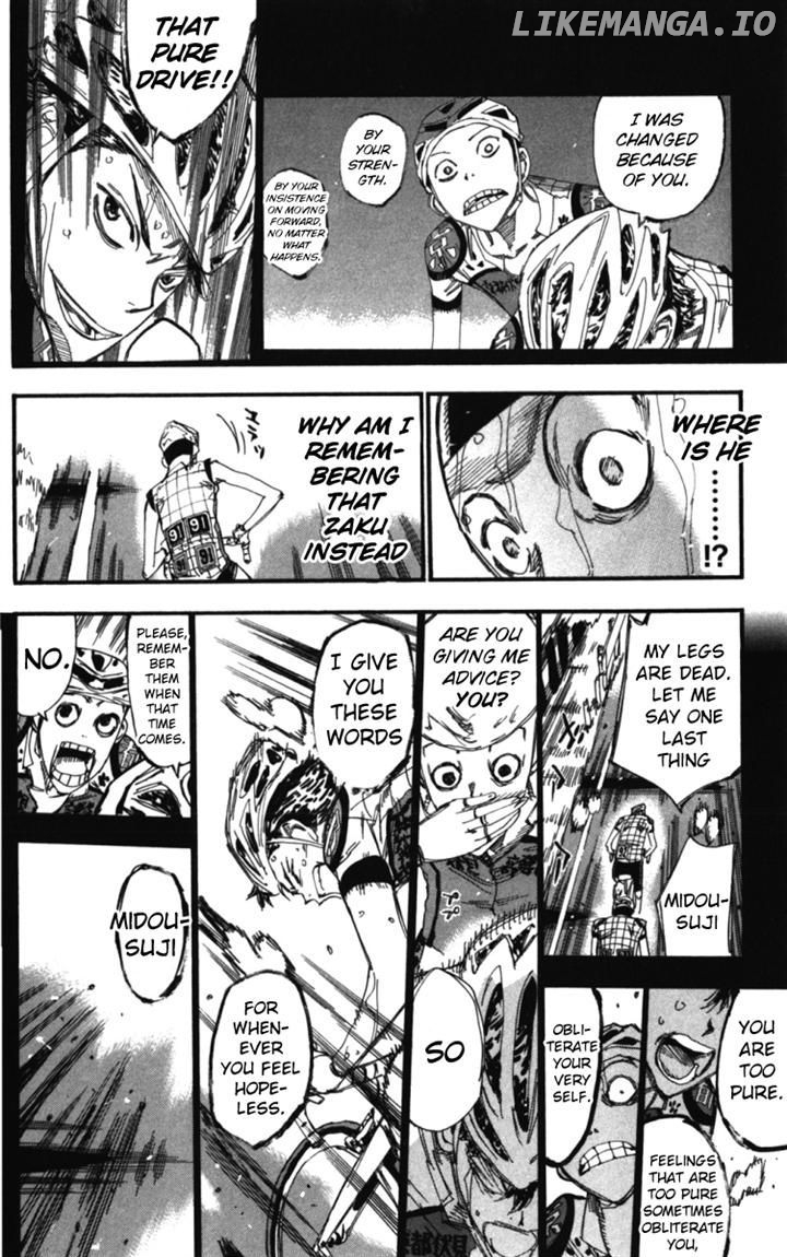 Yowamushi Pedal Chapter 215 - page 6