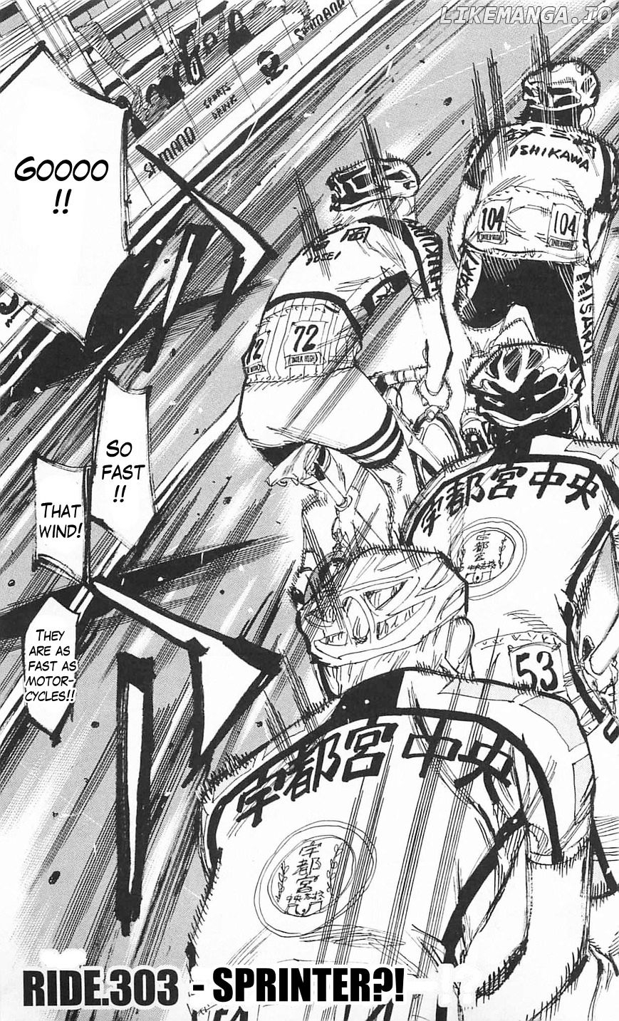 Yowamushi Pedal Chapter 303 - page 3