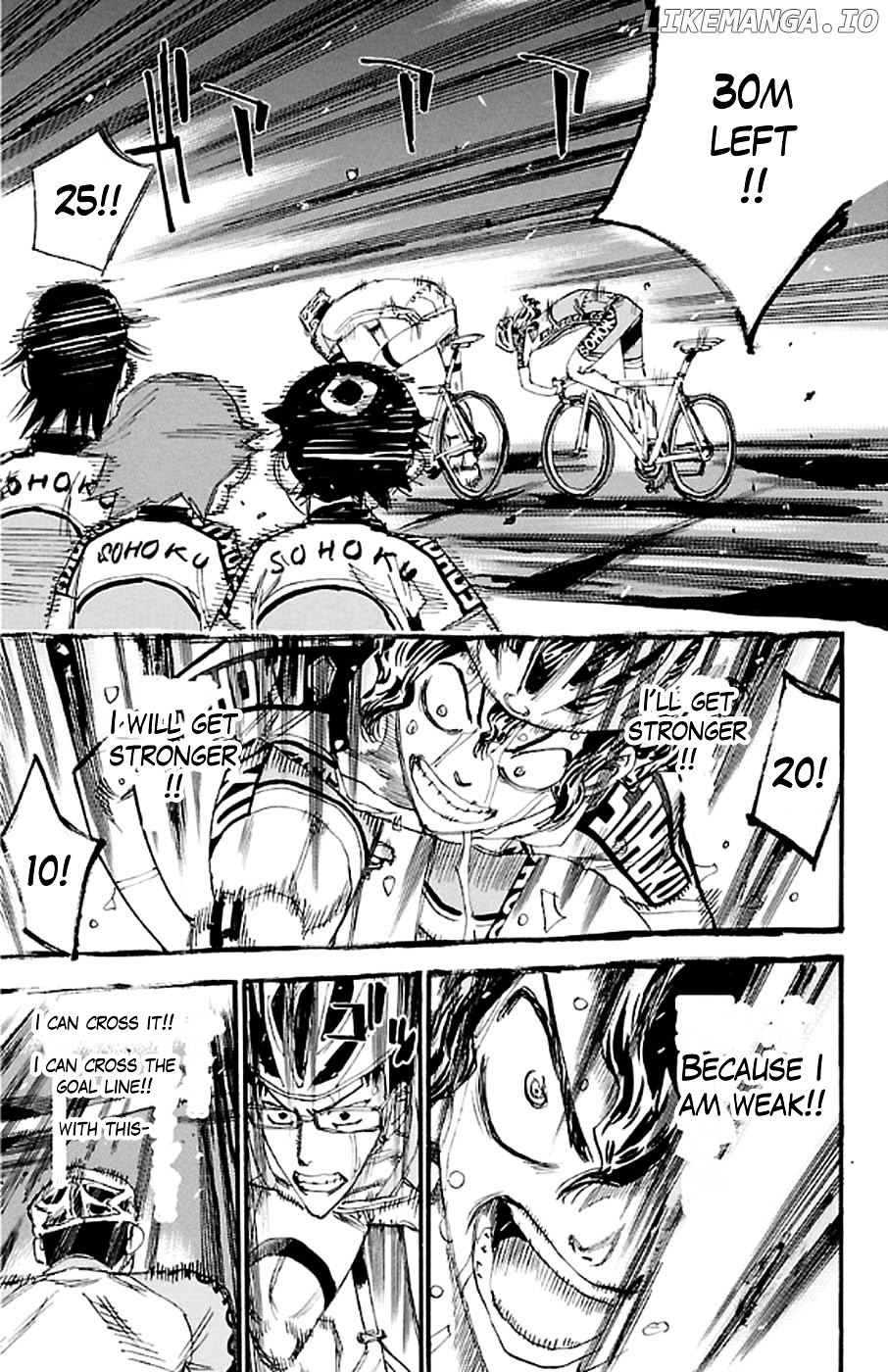 Yowamushi Pedal Chapter 290 - page 14