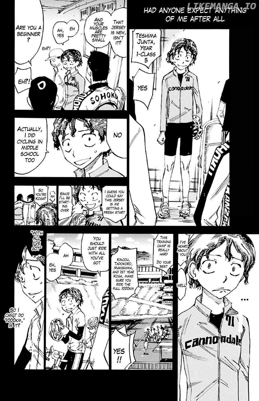 Yowamushi Pedal Chapter 290 - page 9