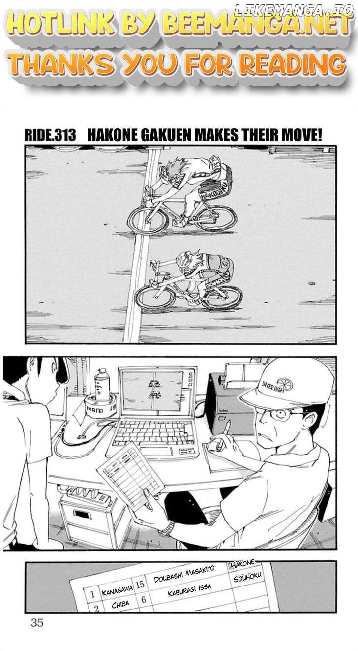 Yowamushi Pedal Chapter 313 - page 1
