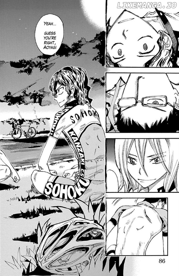 Yowamushi Pedal Chapter 291 - page 10
