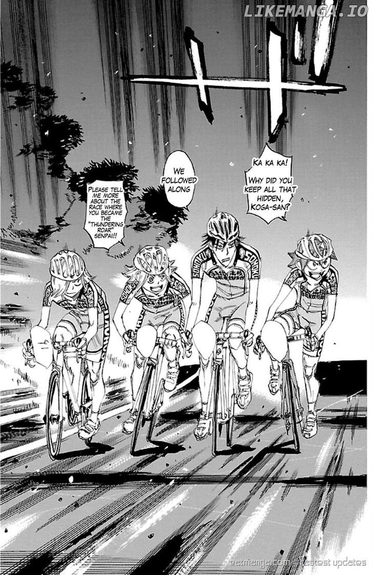Yowamushi Pedal Chapter 291 - page 15