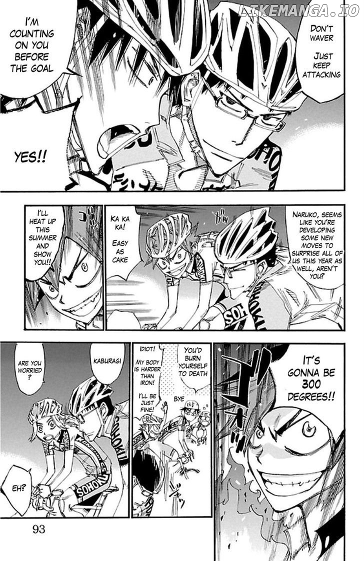 Yowamushi Pedal Chapter 291 - page 17
