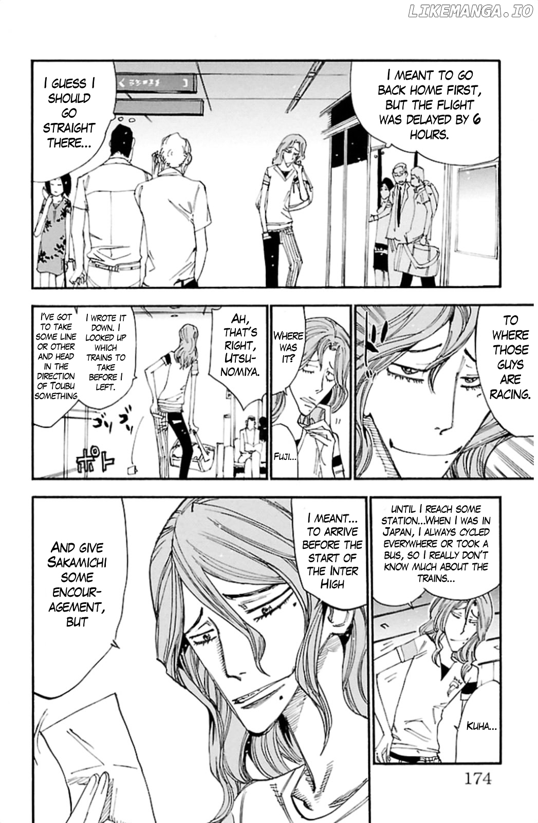 Yowamushi Pedal Chapter 319 - page 8