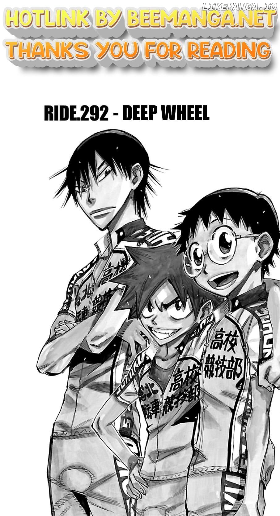 Yowamushi Pedal Chapter 292 - page 1
