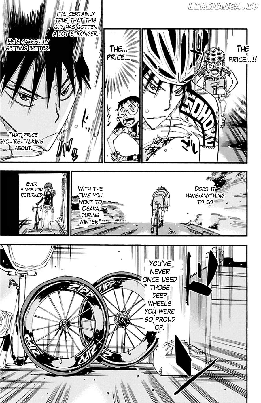 Yowamushi Pedal Chapter 292 - page 11