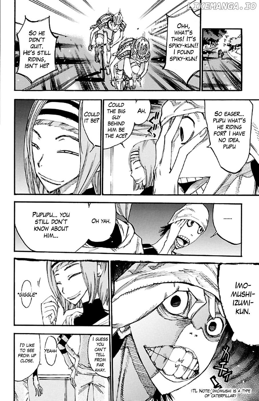 Yowamushi Pedal Chapter 292 - page 20