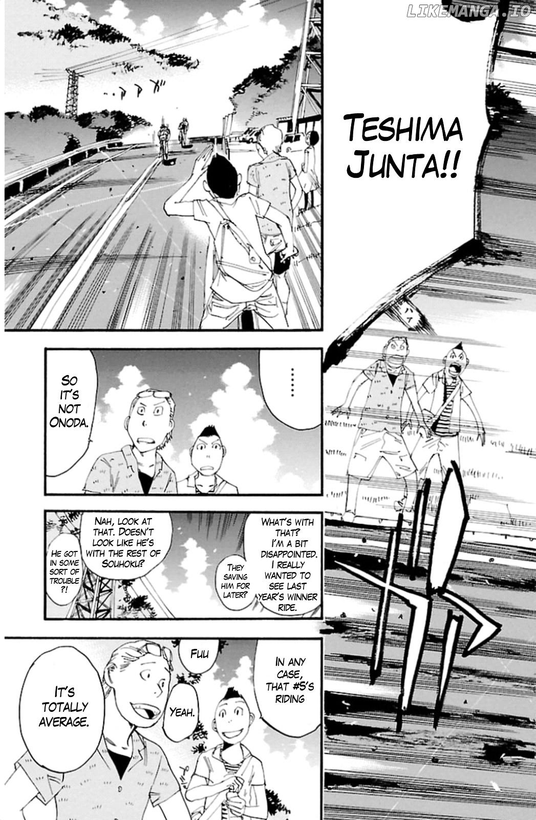 Yowamushi Pedal Chapter 318 - page 3