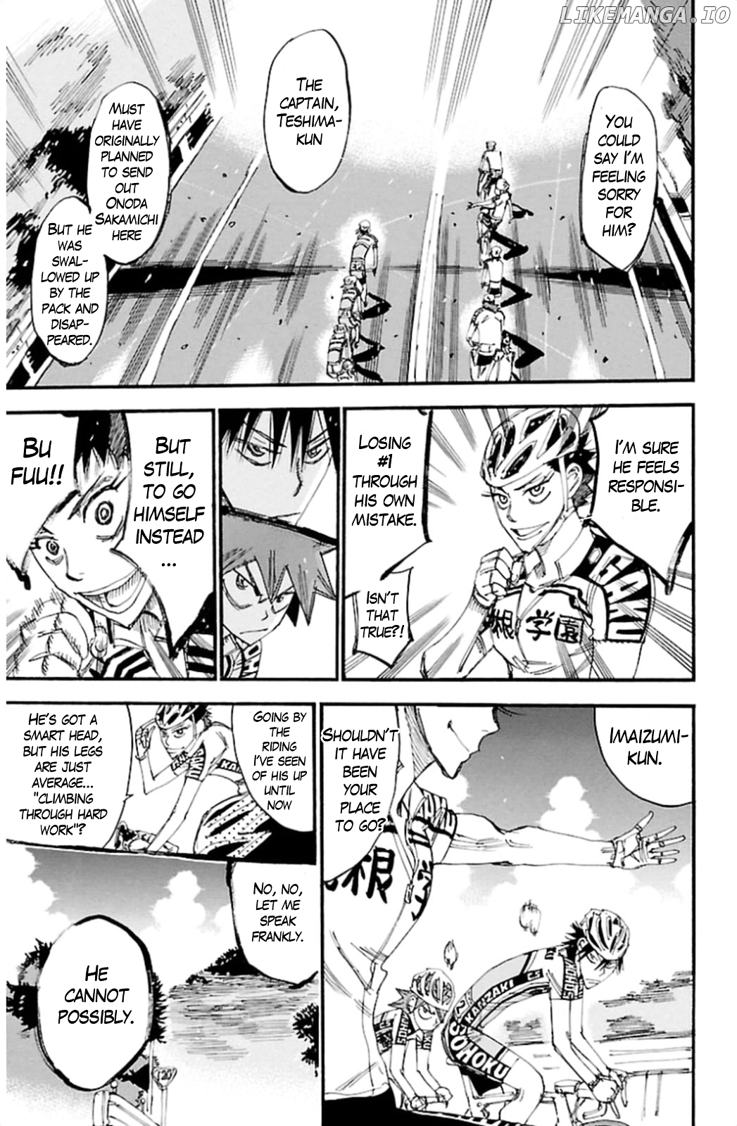 Yowamushi Pedal Chapter 318 - page 5