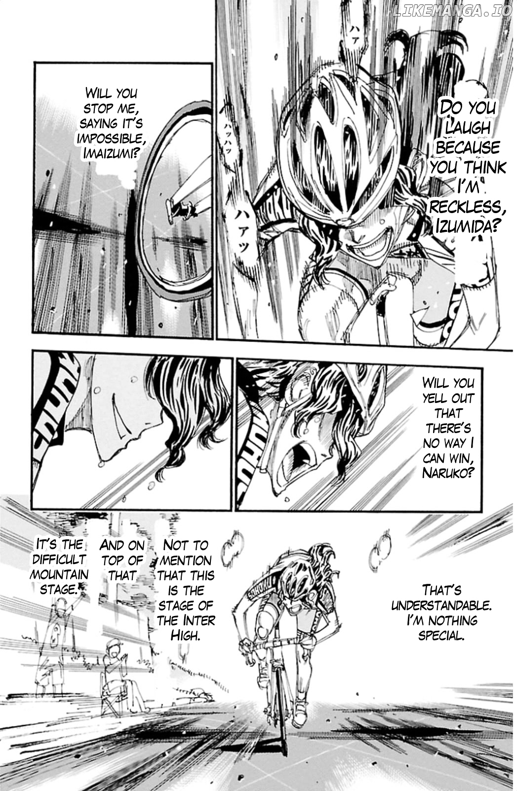 Yowamushi Pedal Chapter 318 - page 8