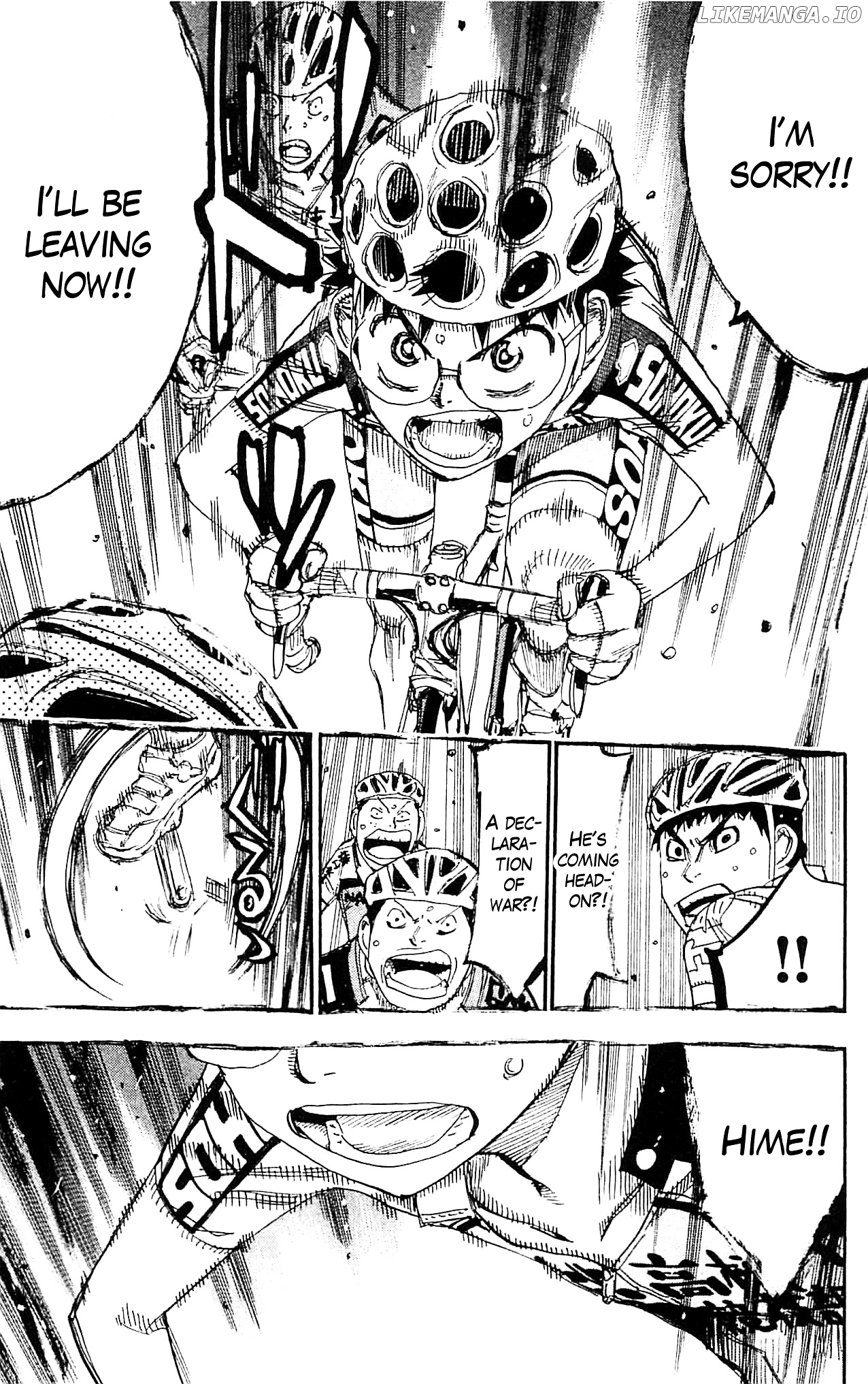 Yowamushi Pedal Chapter 321 - page 14