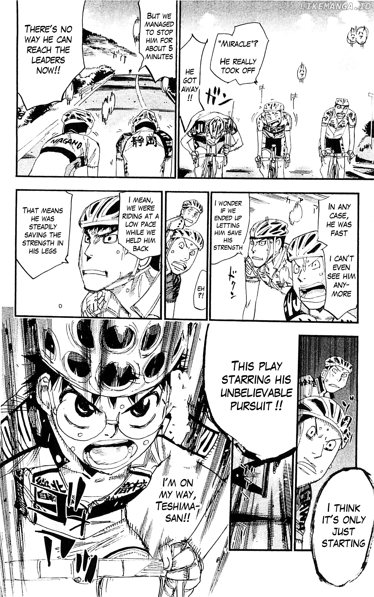 Yowamushi Pedal Chapter 321 - page 21